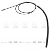 CABLE DE APERTURA DE CAPOT IND.ARG. 63321