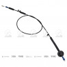 CABLE DE APERTURA DE CAPOT IND.ARG. 63327
