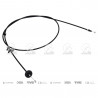 CABLE DE APERTURA DE CAPOT IND.ARG. 63341