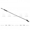 CABLE DE APERTURA DE CAPOT IND.ARG. 63386