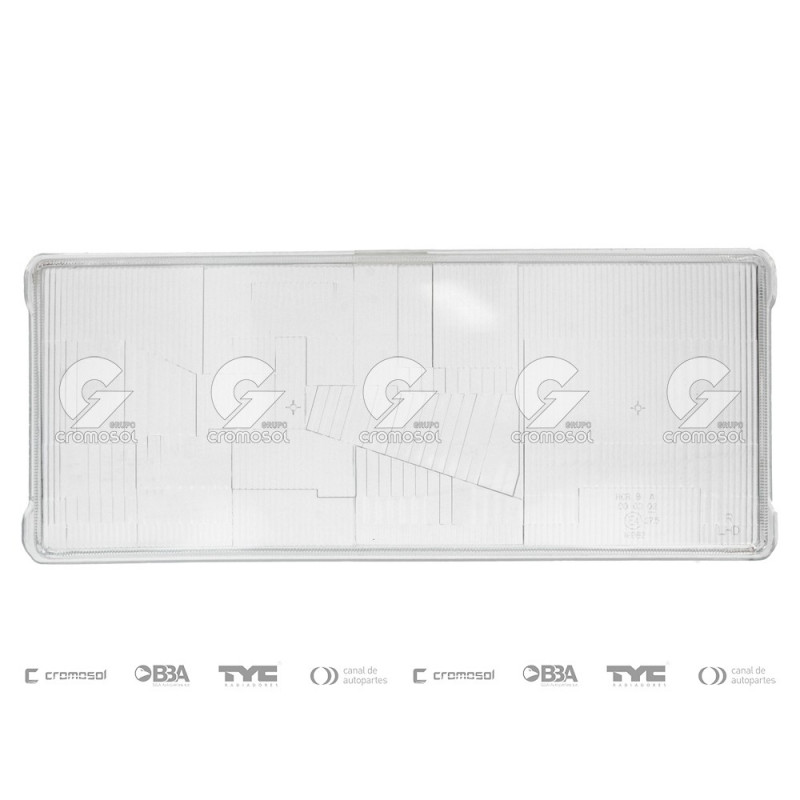 CRISTAL DE OPTICA (VIDRIO) TYC 6341/2D
