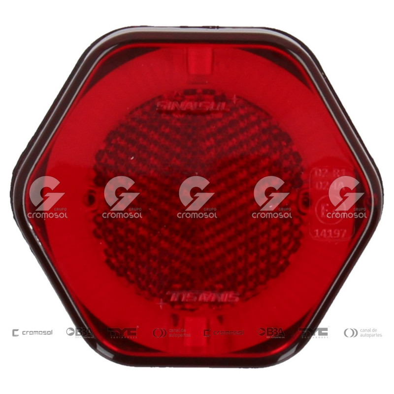 FARO DE LUZ DE GIRO (LATERAL) - GUARDABARRO SINALSUL 64802/1R