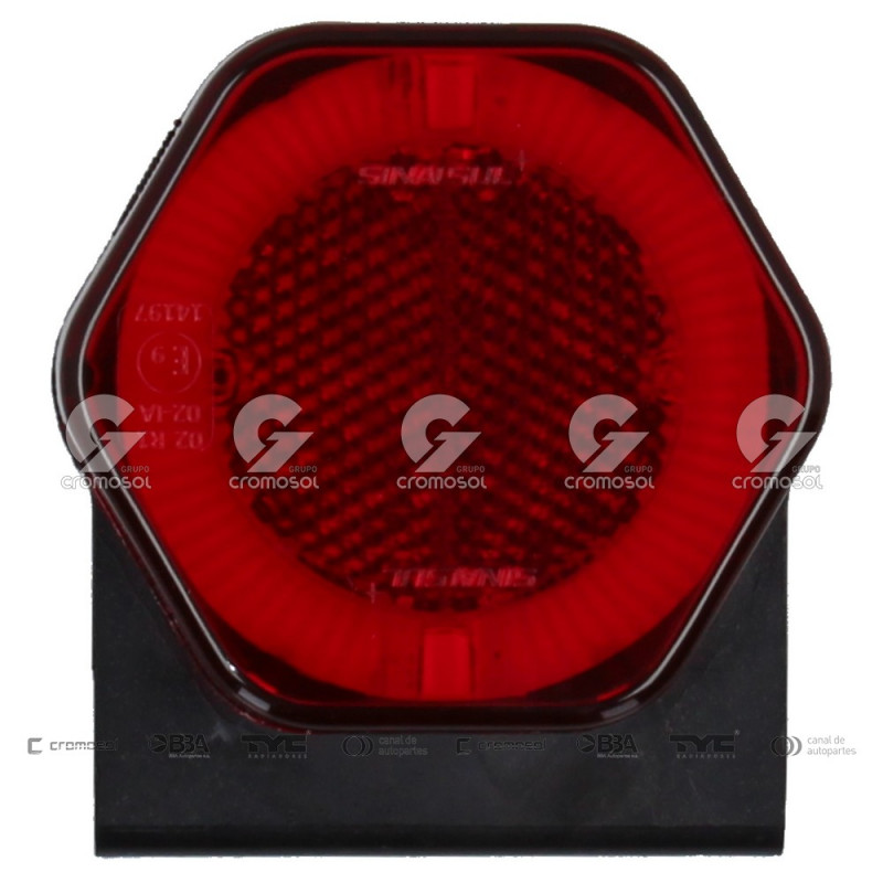 FARO DE LUZ DE GIRO (LATERAL) - GUARDABARRO SINALSUL 64803/R
