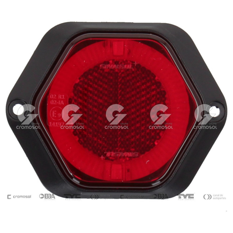 FARO DE LUZ DE GIRO (LATERAL) - GUARDABARRO SINALSUL 64804/R