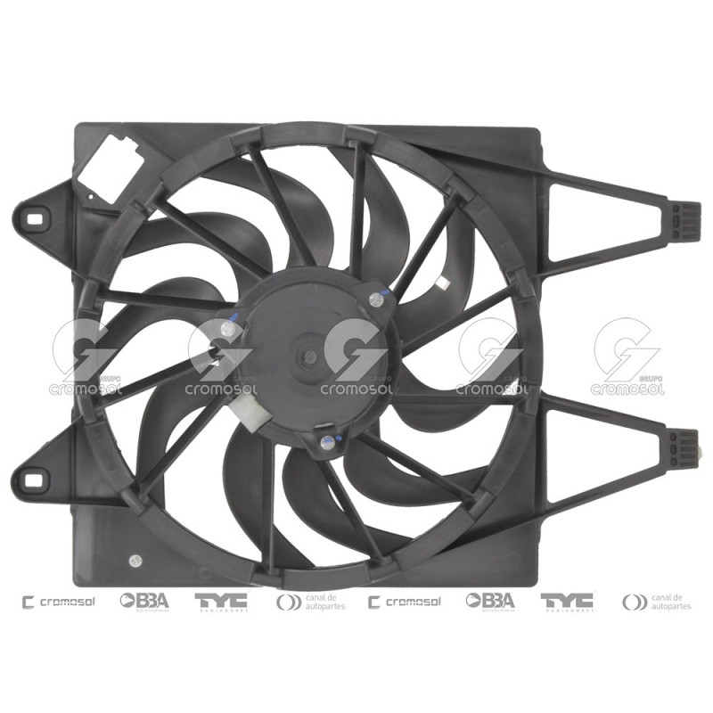 ELECTROVENTILADOR DE RADIADOR DE AGUA TYC 2022/1
