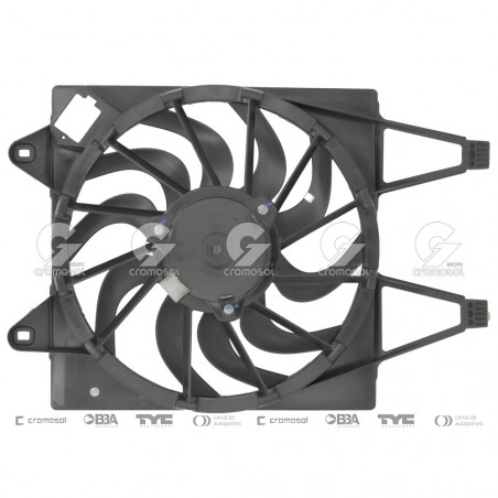 ELECTROVENTILADOR DE RADIADOR DE AGUA TYC 2022/1