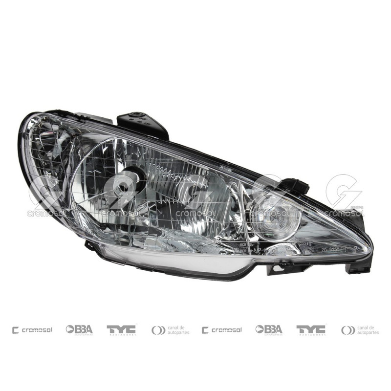 FARO DE LUZ PRINCIPAL (DELANTERO) - OPTICA TYC 6618/22D