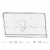 CRISTAL DE OPTICA (VIDRIO) VIC 6712/1D