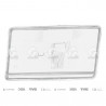 CRISTAL DE OPTICA (VIDRIO) VIC 6712/1I
