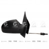ESPEJO RETROVISOR EXTERIOR GIVING 7328/5D