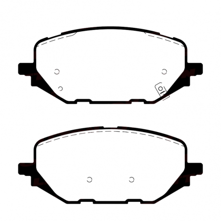 JUEGO DE PASTILLAS DE FRENO LITTON BRAKES UltraPad 52790