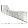 SOPORTE DE PARAGOLPE DELANTERO IND.ARG. 8048/20D
