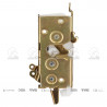 CERRADURA DE PORTON TRASERO UNIVERSAL 8103/1I
