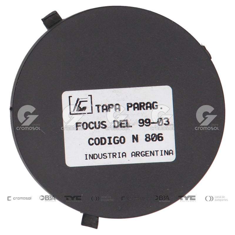 TAPAS VARIAS DE PARAGOLPES R.A. 8260/9