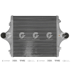 RADIADOR DE INTERCOOLER TYC...