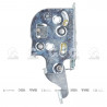 CERRADURA DE PUERTA BRASIL 8401/D