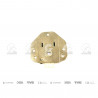 CERRADURA DE PORTON TRASERO DOG 8468