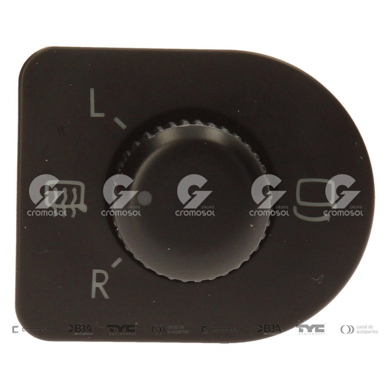 PERILLA DE REGULACION DE ESPEJO RETROVISOR EXTERIOR (INTERRUPTOR) C-ORIG. 8682