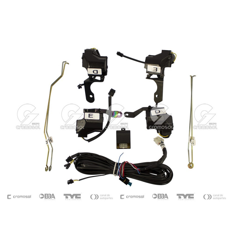 KIT CIERRE CENTRALIZADO TRAGIAL 8868/40