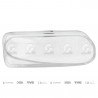 CRISTAL DE FARO DE LUZ AUXILIAR (VIDRIO) IND.ARG. 899/6D