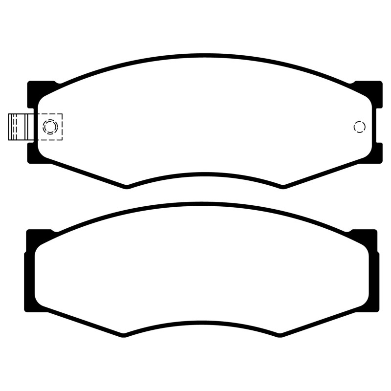 JUEGO DE PASTILLAS DE FRENO LITTON BRAKES UltraPad 40370