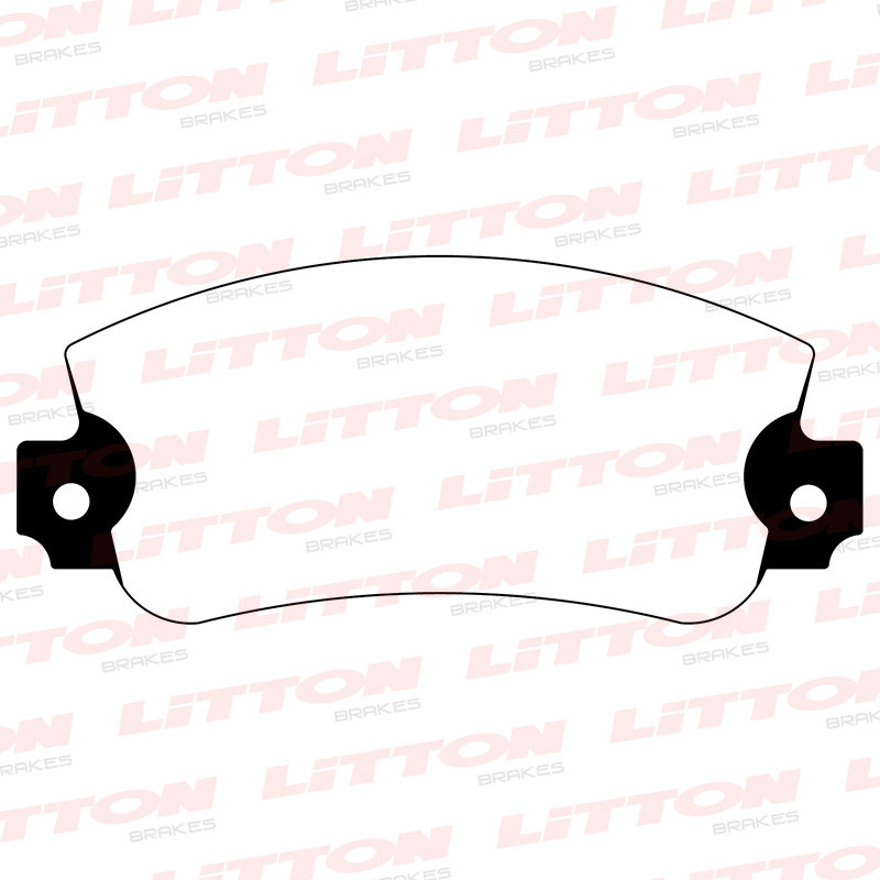 JUEGO DE PASTILLAS DE FRENO LITTON BRAKES 37243