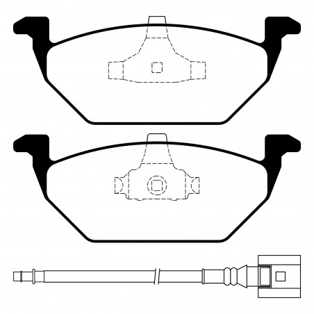 JUEGO DE PASTILLAS DE FRENO LITTON BRAKES 39152