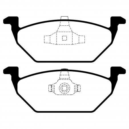 JUEGO DE PASTILLAS DE FRENO LITTON BRAKES 39151