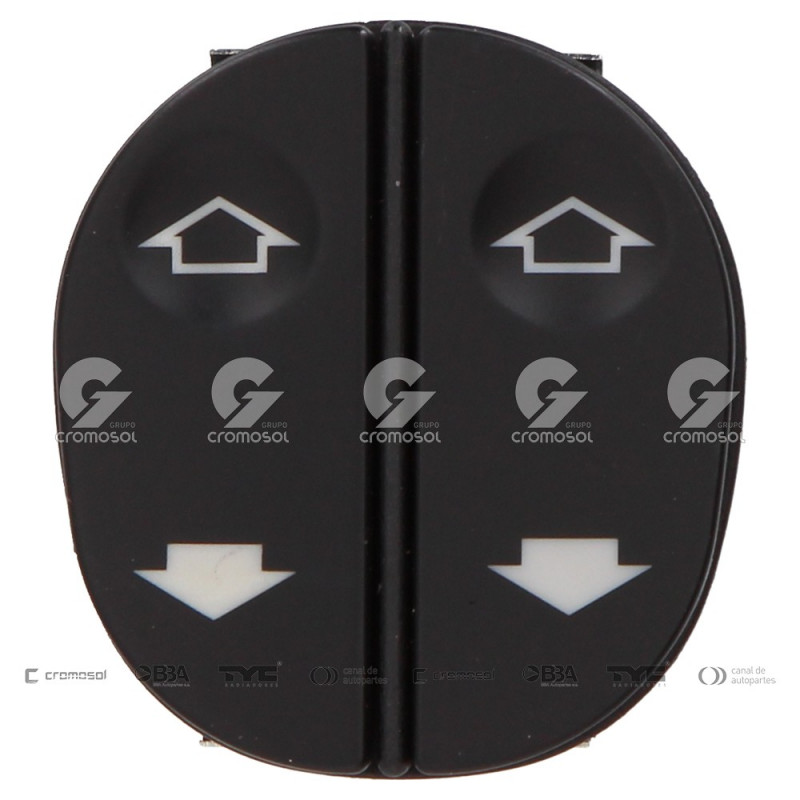 TECLA DE LEVANTA CRISTAL (INTERRUPTOR) C-ORIG. 9590/I