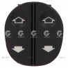 TECLA DE LEVANTA CRISTAL (INTERRUPTOR) C-ORIG. 9590/I