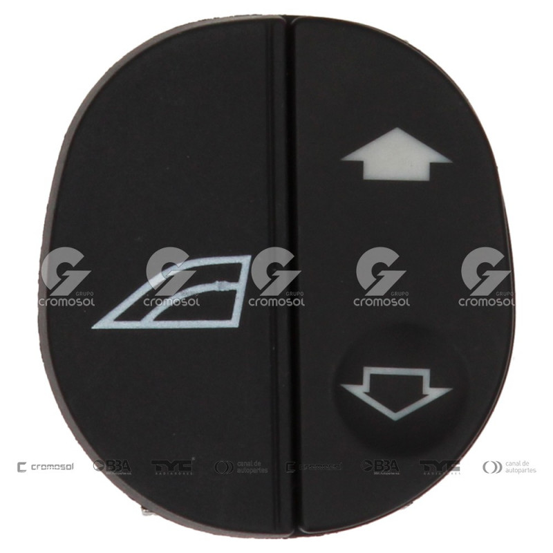 TECLA DE LEVANTA CRISTAL (INTERRUPTOR) TAIWAN 9591/D