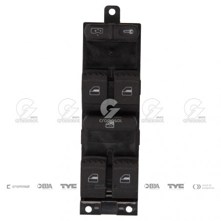 TECLA DE LEVANTA CRISTAL (INTERRUPTOR) TAIWAN 9601