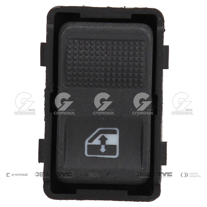TECLA DE LEVANTA CRISTAL (INTERRUPTOR) IND.ARG. 9605
