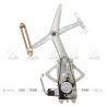 MAQUINA LEVANTA CRISTAL UNIVERSAL 9718/I