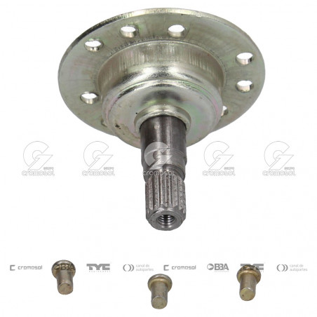 KIT DE REPARACION DE MAQUINA LEVANTA CRISTAL BURI 9775/5