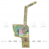 MAQUINA LEVANTA CRISTAL BURI 9832/D