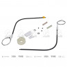 KIT DE REPARACION DE MAQUINA LEVANTA CRISTAL IND.ARG. 9848/5D
