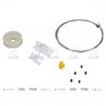 KIT DE REPARACION DE MAQUINA LEVANTA CRISTAL IND.ARG. 9848/6I