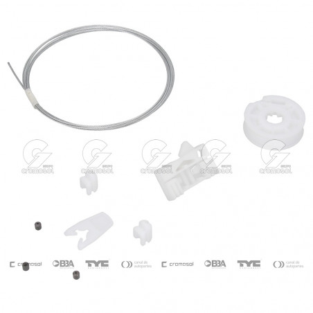 KIT DE REPARACION DE MAQUINA LEVANTA CRISTAL IND.ARG. 9848/7D