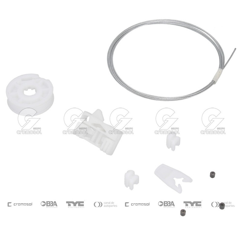 KIT DE REPARACION DE MAQUINA LEVANTA CRISTAL IND.ARG. 9848/7I