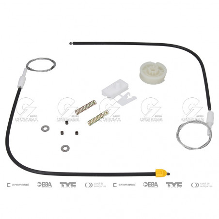 KIT DE REPARACION DE MAQUINA LEVANTA CRISTAL IND.ARG. 9848/8D