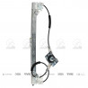 MAQUINA LEVANTA CRISTAL BRASIL 9860/I