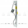 MAQUINA LEVANTA CRISTAL BRASIL 9862/D