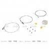 KIT DE REPARACION DE MAQUINA LEVANTA CRISTAL IND.ARG. 9883/7