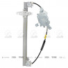 MAQUINA LEVANTA CRISTAL BRASIL 9884/I