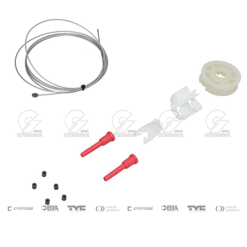 KIT DE REPARACION DE MAQUINA LEVANTA CRISTAL IND.ARG. 9928/5