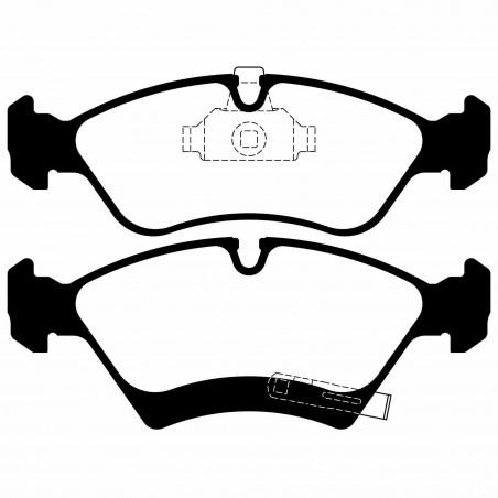 JUEGO DE PASTILLAS DE FRENO LITTON BRAKES 40380