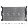 RADIADOR DE AGUA TYC 68059