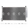 CONDENSADOR DE AIRE ACONDICIONADO TYC 68100