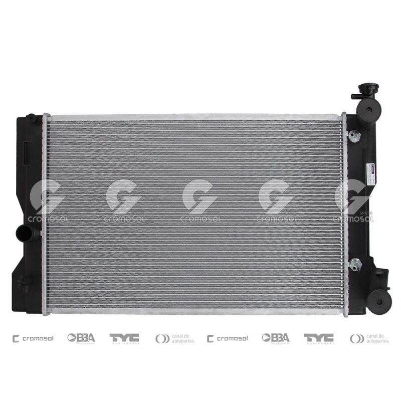 RADIADOR DE AGUA DENSO 68222